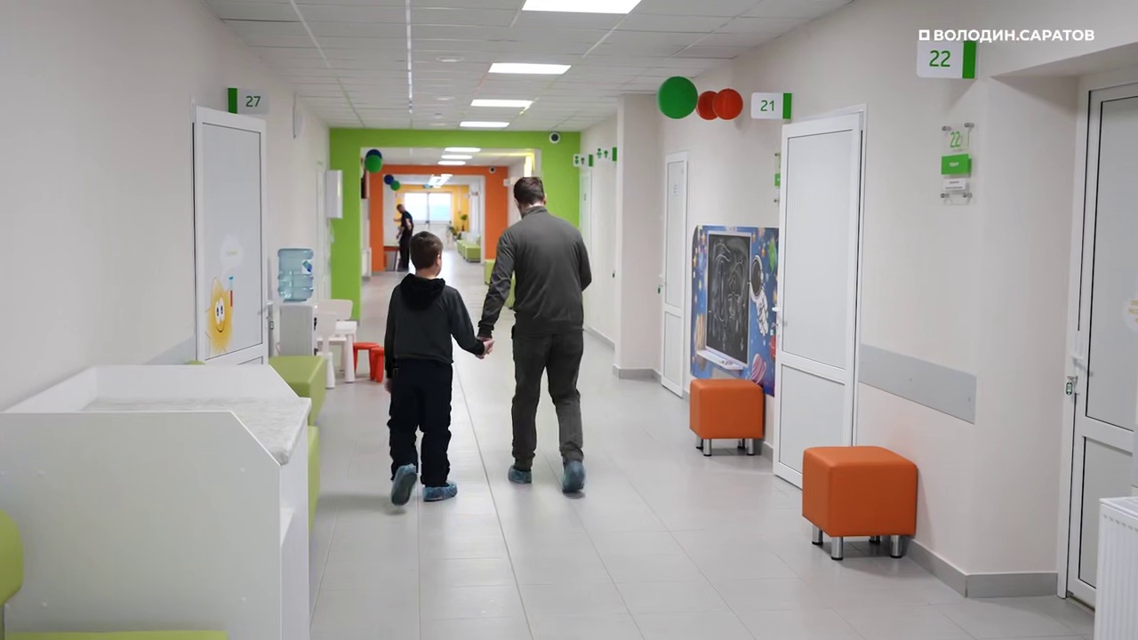 В саратовском микрорайоне Звезда открылась новая детская поликлиника